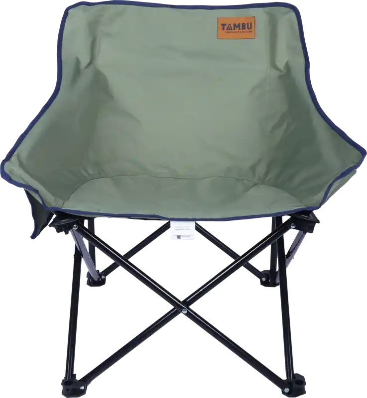 Tambu Laja Camping Faltstuhl aus recyceltem Polyester bis 120 kg Schnäppchen