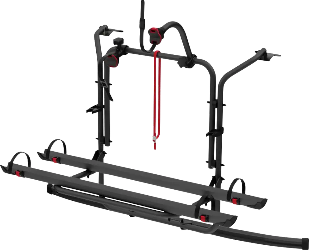 Fiamma Carry Bike Ford Custom Fahrradträger für 2 Fahrräder / E-Bike geeignet Deep Black Garantierte Lieferung