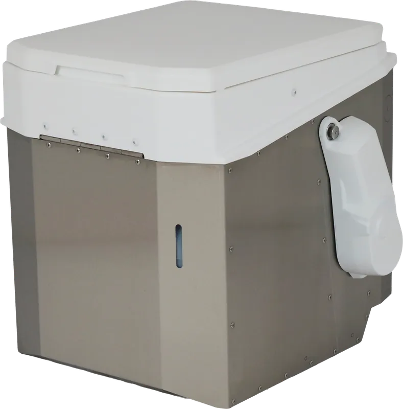 BioTioo 2.0 RL-M Trockentrenntoilette mit vollautomatischem Motor 12V / 24V / manuellem Rührwerk / Lüfter Knallerangebot
