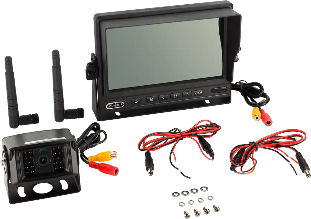 ACV Rückfahrkamera Monitor Kit 7 Zoll AHD Kamera mit digitalem Video Transmitter Billig