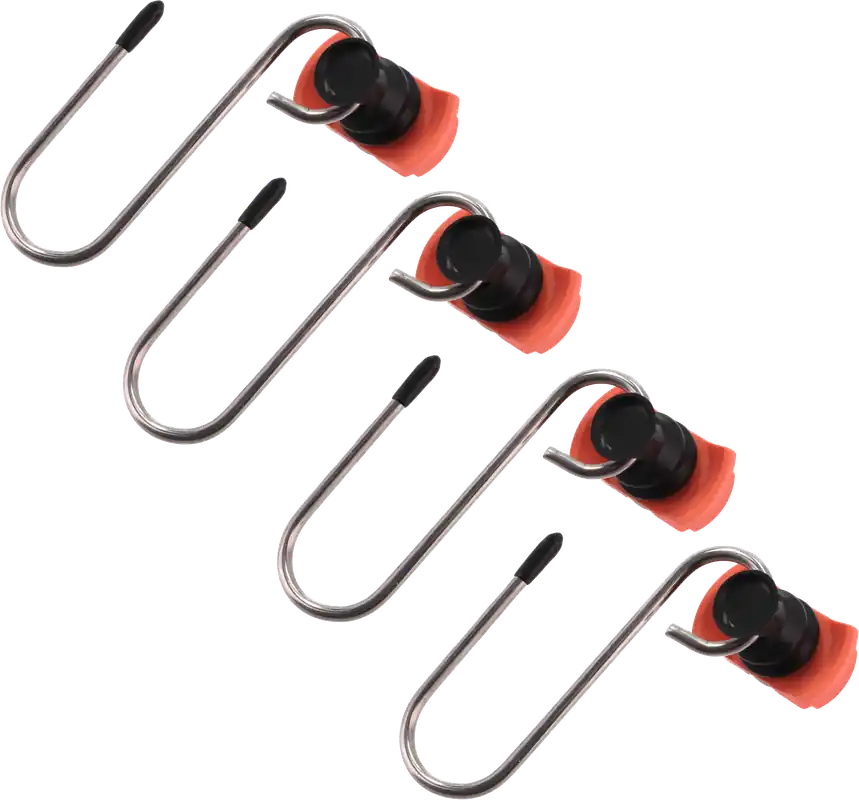 Rabatt Berger Haken / Fitting 4er Set