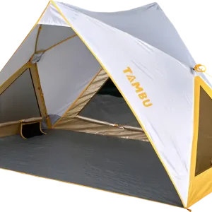 Tambu Barga Quick Set Up Strandmuschel 148 × 210 × 122 cm Neu