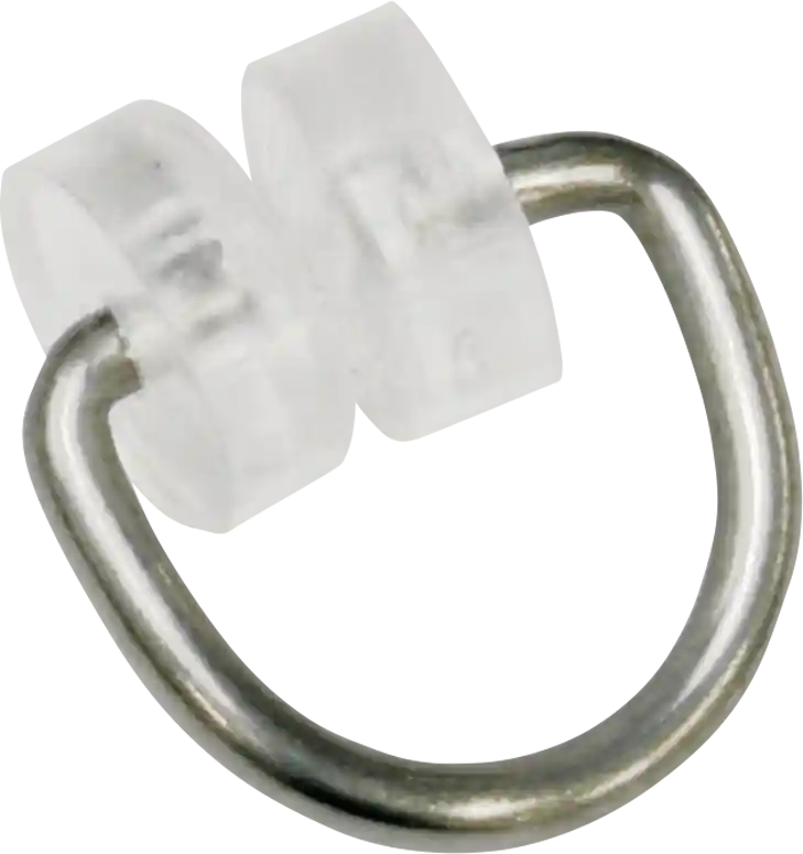 Must-Have Berger T-Rollring transparent/ metall