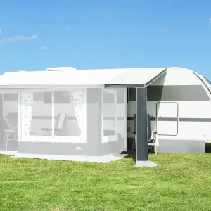 Preisknaller DWT Verandadach für Juwel 4 Seasons Wohnwagenvorzelt 100 x 270 cm