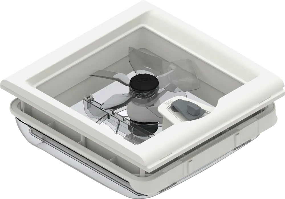 Fiamma Kit Turbo Vent 28F Nachrüstset Lüfter für Vent 28F 12 V 25 W Markenware