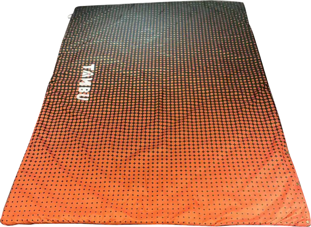 Preiswert Tambu Kambala Campingdecke Recyceltes Polyester mit integriertem Packsack 203 x 145 cm