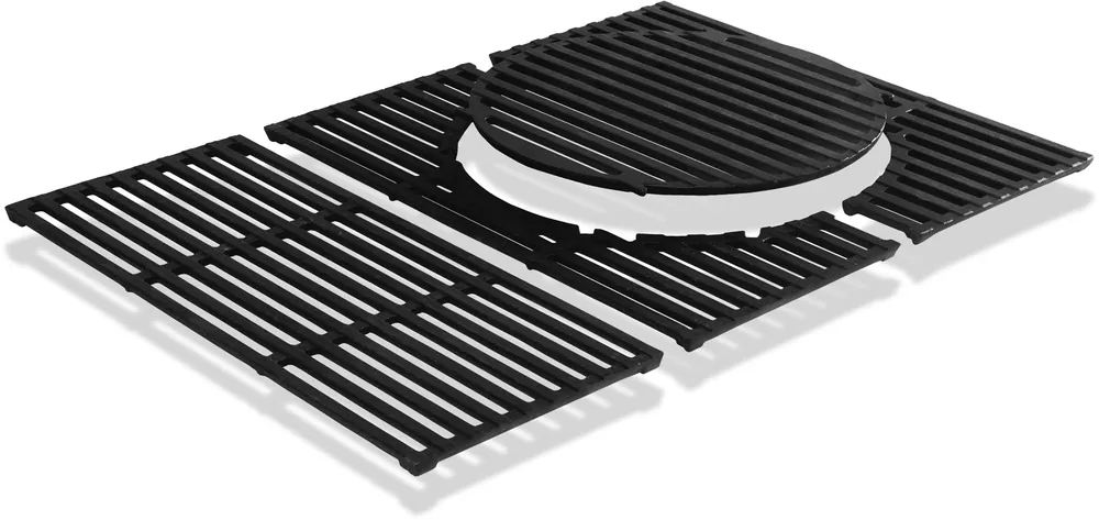 Schnäppchen Enders Switch Grid Uniq Pro 3 Gussrost emailliertes Gusseisen mit herausnehmbarem Rundelement 68 x 49,5 cm