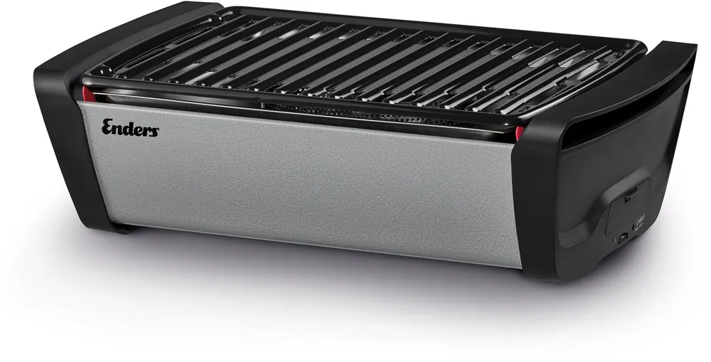 Enders Aurora Stone Holzkohle-Tischgrill mit Lüftertechnologie 47 x 26 x 13,5 cm Sonderaktion