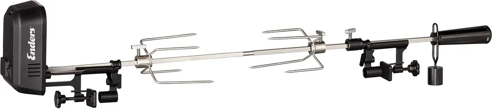 Enders Grillspieß Set 4 teilig für Elektrogrill eFLOW / eFLAVOUR und Hyde 3 belastbar bis 10 kg Garantierte Lieferung