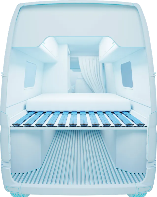 Berger Setbox Flexisleep Bettsystem Lattenrost Bausatz 84-teilig Markenware