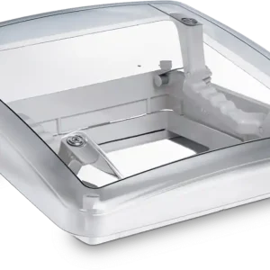 Zertifiziert Dometic Mini Heki S FL Dachhaube 40 x 40 cm mit Zwangsbelüftung für Dachstärken von 23 - 42 mm