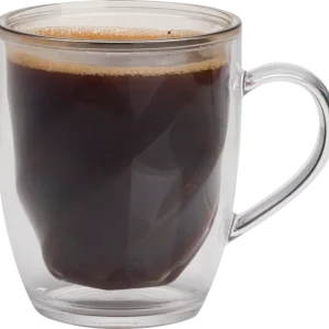 Flamefield Double Wall Mug Clear Becher doppelwandige Isolierung Markenware