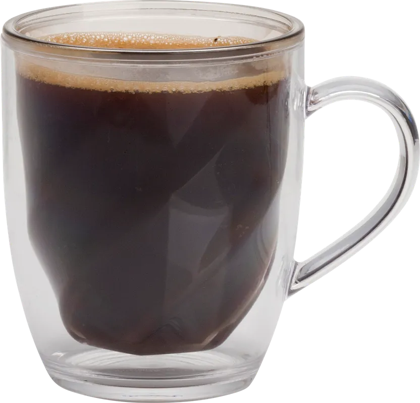 Flamefield Double Wall Mug Clear Becher doppelwandige Isolierung Markenware