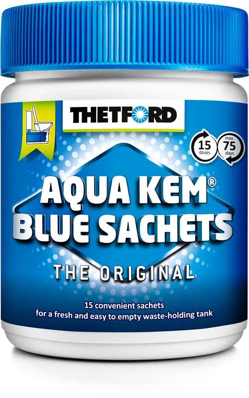 Thetford Aqua Kem Blue Sachets Sanitärzusatz 15 Tabs Beliebt