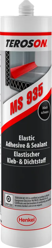 Zertifiziert Henkel Teroson MS 935 elastischer Kleb- und Dichtstoff 290 ml