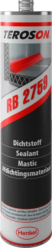 Günstig Teroson RB 2759 1-K-Montagedichtstoff für vielseitige Abdichtungen mittlere Festigkeit grau 310 ml