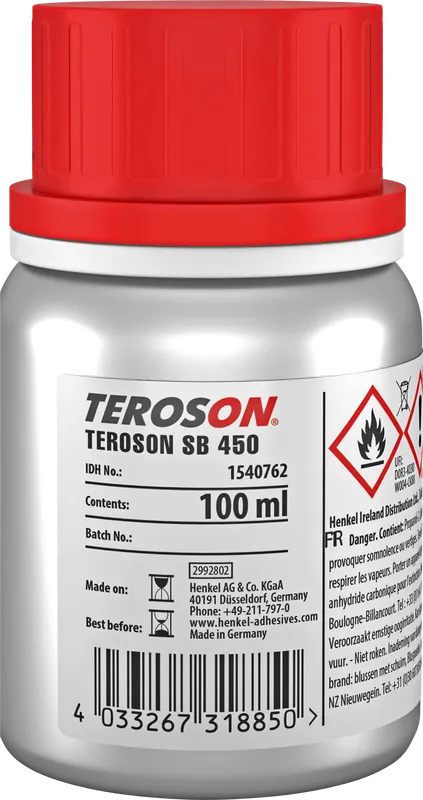 Finale Aktion Teroson SB 450 Oberflächenreiniger Haftverbesserung 100 ml