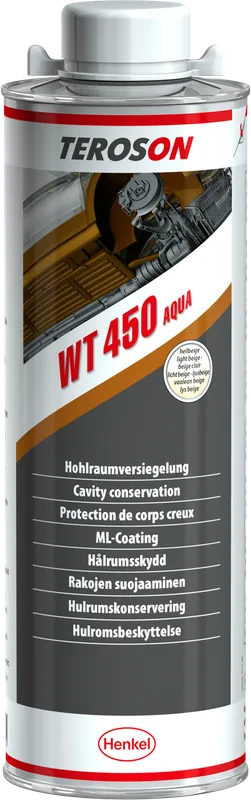 Teroson WT 450 Korrosionsschutz mit Aqua wasserbasiertem Wachs 1 Liter Beliebt