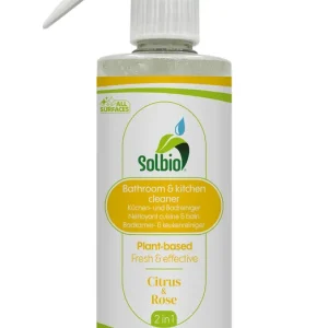 Solbio Bad- und Küchenreiniger Reinigungsspray pflanzliche Formel 500 ml Geprüft