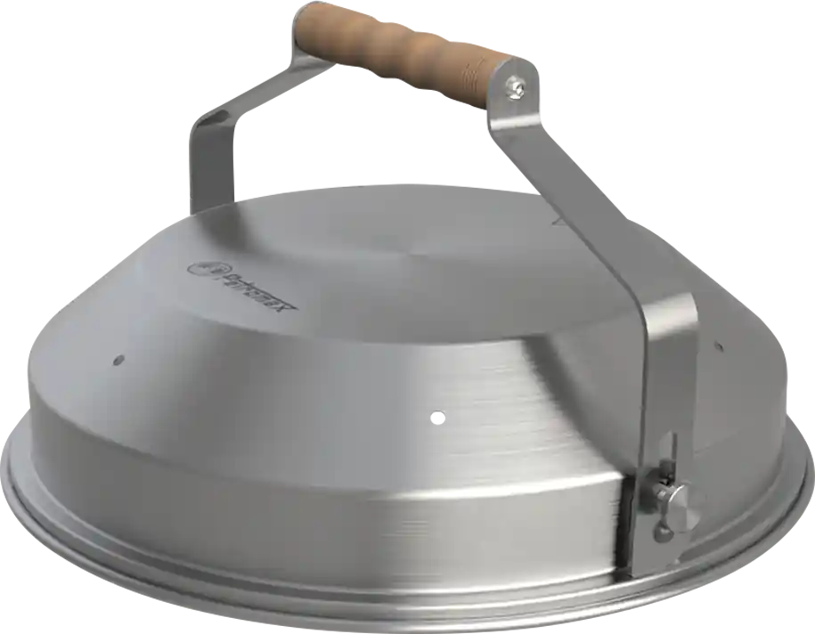Petromax Atago Grillhaube Edelstahl Backofenaufsatz für effiziente Ober- und Unterhitze Kracherpreis