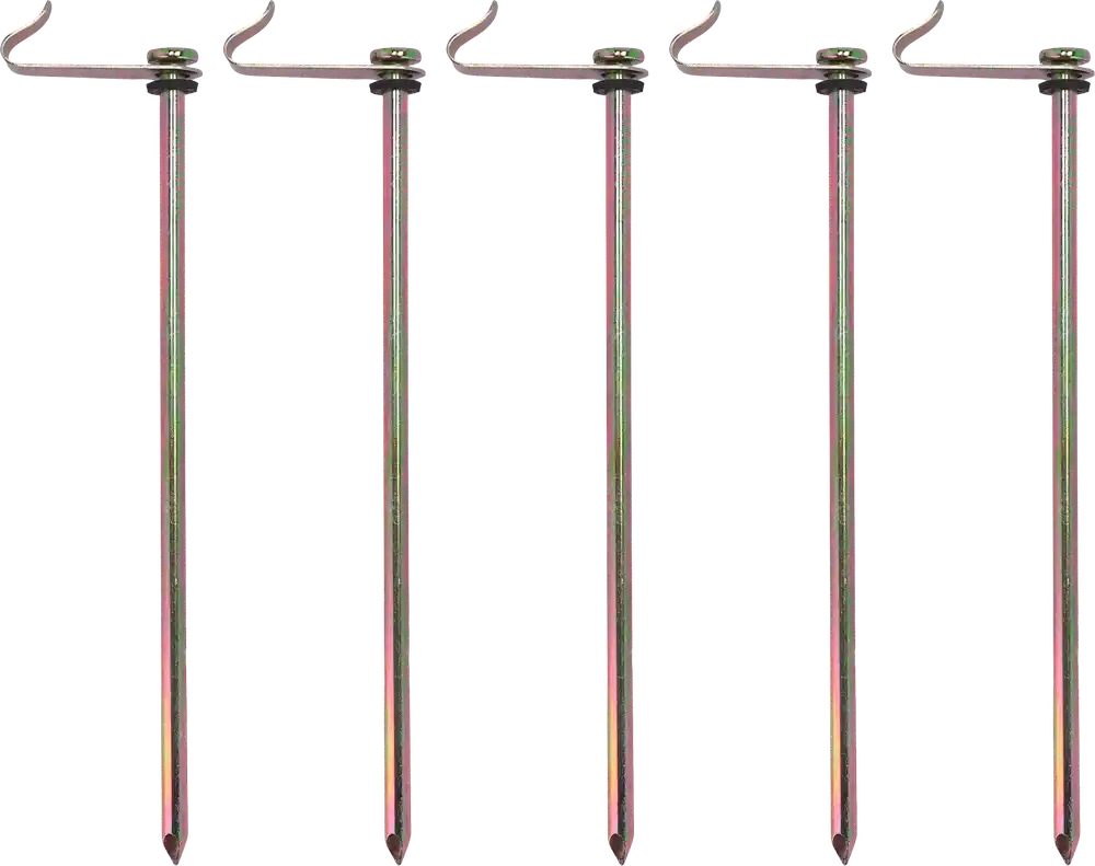 Jetzt Bestellen Berger StrongPeg Erdnagel Zelthering mit Haken 21 cm aus Stahl für harte Böden, 5er-Pack