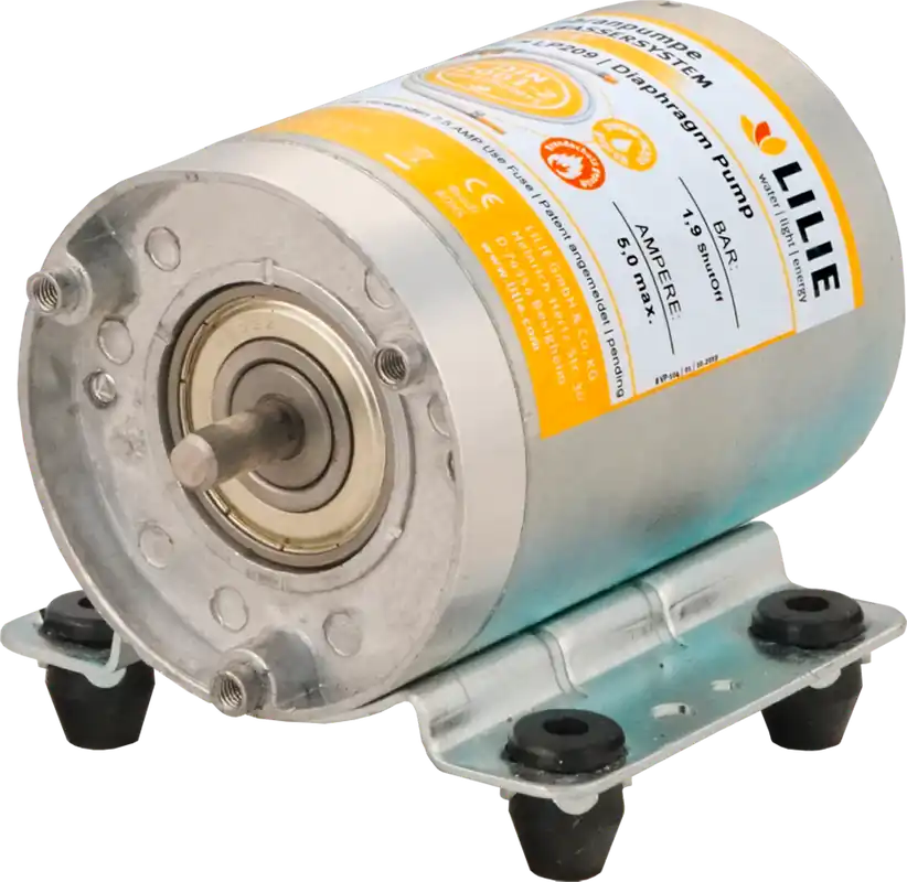 Nur Heute Lilie Motor Ersatzantrieb 12,3 cm Höhe passend für LP204 / LS204 Membran Wasserpumpe