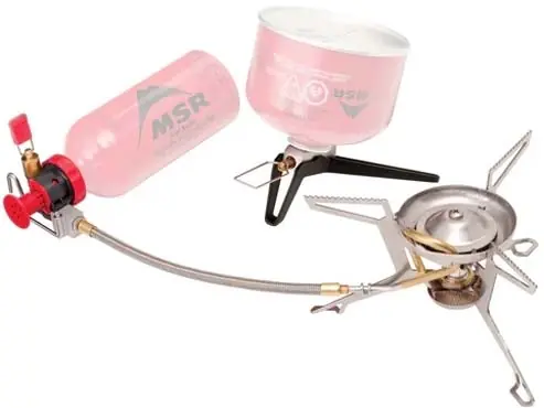 MSR WhisperLite Universal Outdoor-Kocher für Gas und Flüssigbrennstoff Zertifiziert