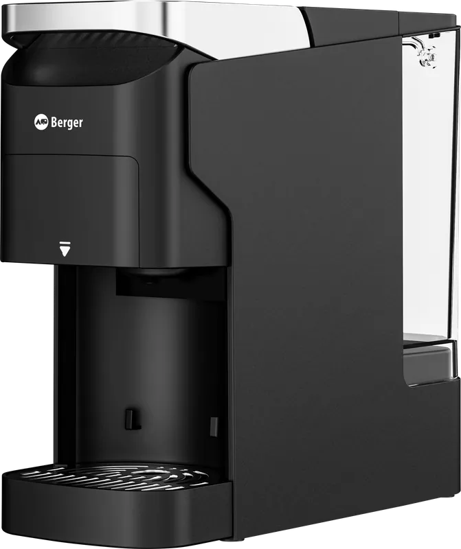 Nur Heute Berger Camp&Brew 3-in-1 Kaffeemaschine, mit Kapsel oder Pulver