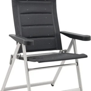 Crespo AL/237 M Deluxe Klappstuhl 7-fach verstellbar dunkelgrau Top-Preis