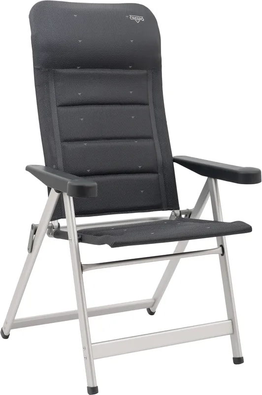 Crespo AL/237 M Deluxe Klappstuhl 7-fach verstellbar dunkelgrau Top-Preis