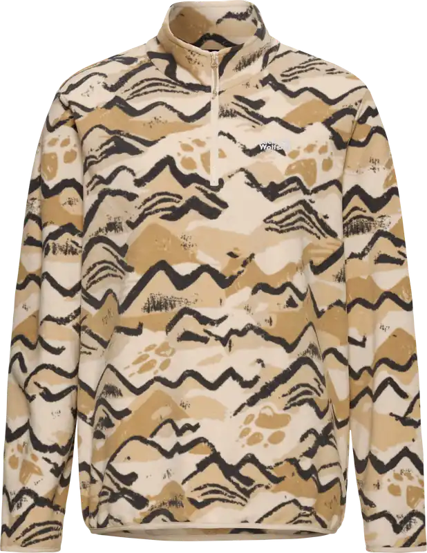 Preisreduziert Jack Wolfskin Paw Era 100 Print Damen Fleecepullover