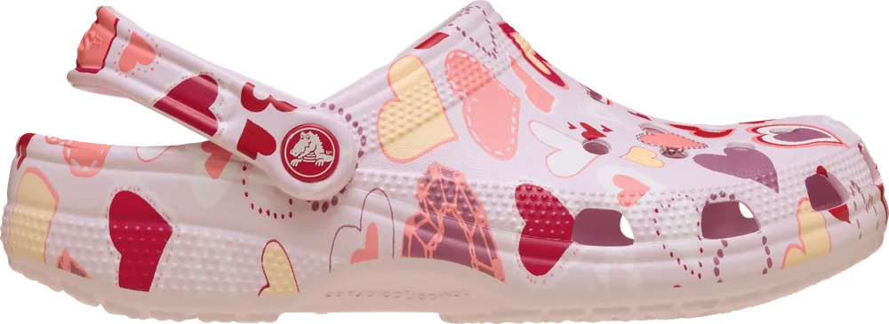 Crocs Kids Classic Valentine’s Day Clog Kinder Allround Schuh Neuheit