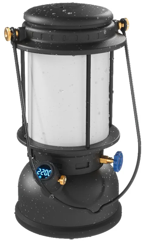 Zertifiziert Petromax LM500 LED Laterne mit Powerbankfunktion schwarz