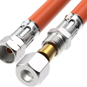 Geprüft Campko Gasschlauch Mitteldruck 400 mm / 10 bar