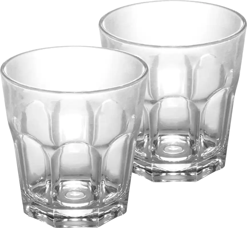 Berger Elona Acryl Trinkgläser 210 / 360 ml (2er Set) Garantierte Lieferung