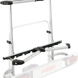 Fabbri Set Ski and Board Umrüstkit für Bici Exclusive Deluxe 2 / 3 Fahrradträger zu Skiträger für 6 Paar Ski / 4 Snowboards Preisknaller
