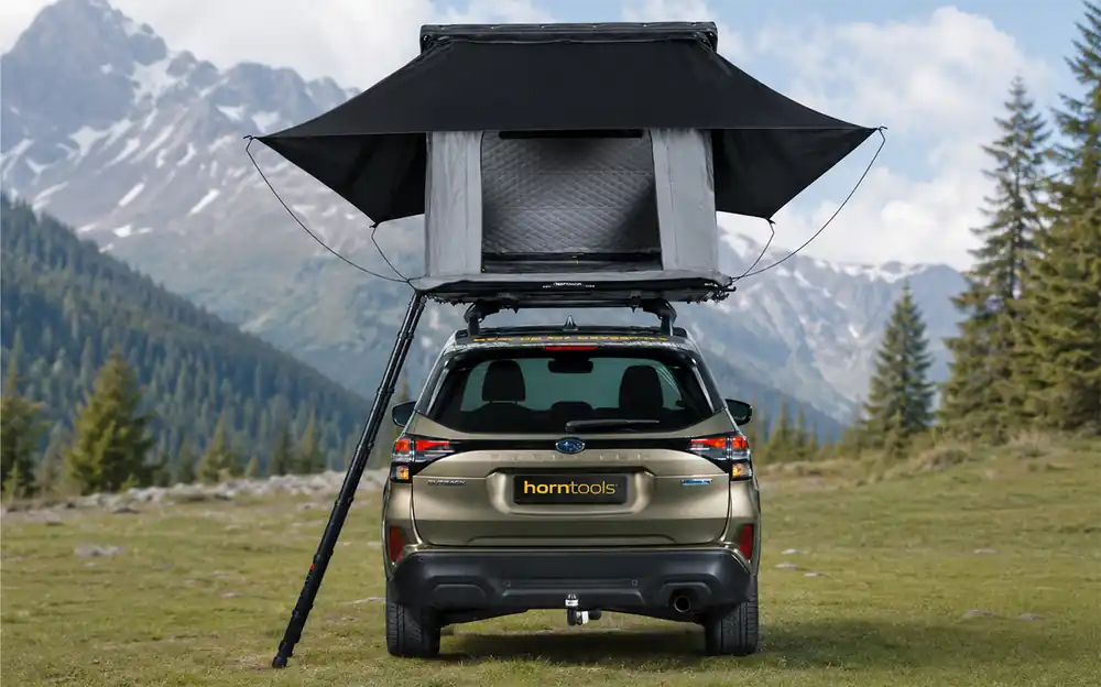 Schnäppchen Horntools Cloud Triangle Dachzelt für 2 Personen 140 cm Liegefläche