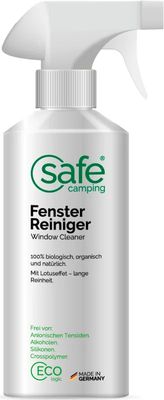 Safe Camping Fenster-Reiniger frei von Alkoholen Schneller Versand