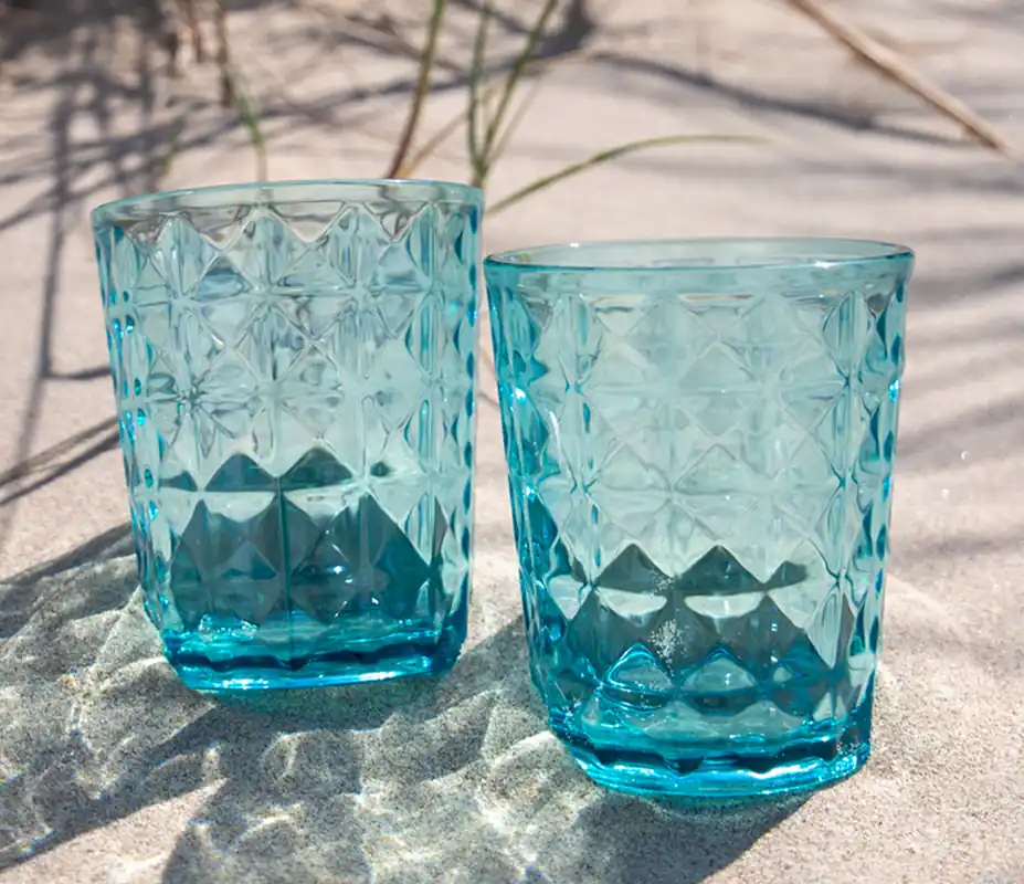 Gimex Stone Line Opal Wasserglas 2 Stück Solange Der Vorrat Reicht