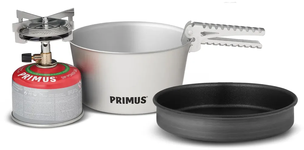 Abverkauf Primus Mimer Kit Gaskartuschenkocher 5 teiliges Set inklusive Tasche