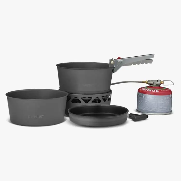 Primus PrimeTech Stove Set II Gaskocher 2000 W inklusive Kochgeschirrset 8 teilig Günstig