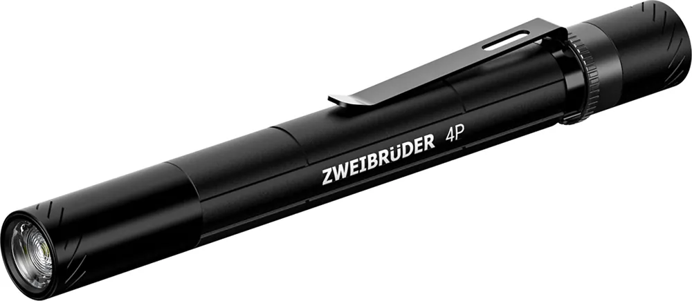 Zweibrüder ZB4P Stiftleuchte LED-Taschenlampe 400 Lumen USB-C mit Akku 700 mAh Garantierte Lieferung