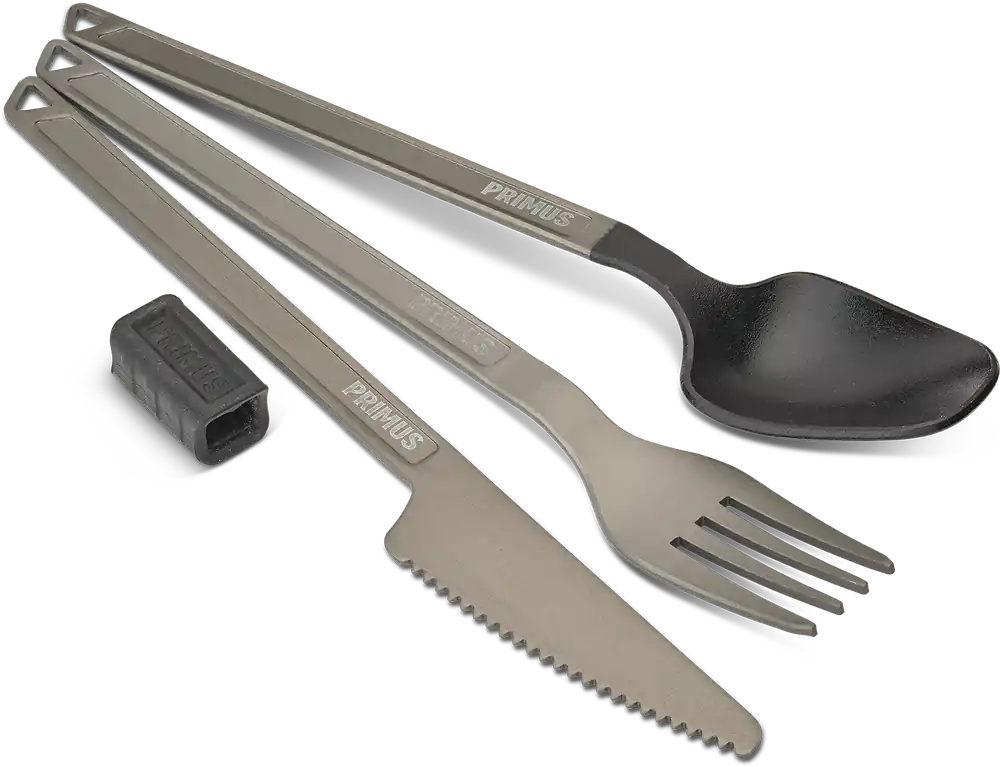 Mega-Angebot Primus Trek Campingbesteck Set aus harteloxiertem Aluminium 3 teilig