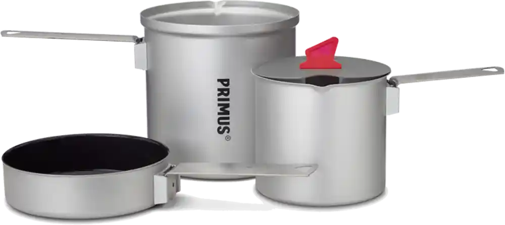 Primus Essential Trek Camping Kochset 6 teilig inklusive Transportbeutel Neue Ware