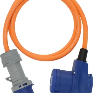 Günstig Brennenstuhl CEE Camping Verlängerungskabel CEE Stecker Winkelkupplung Schutzkontakt Steckdose 230 V / 16 A
