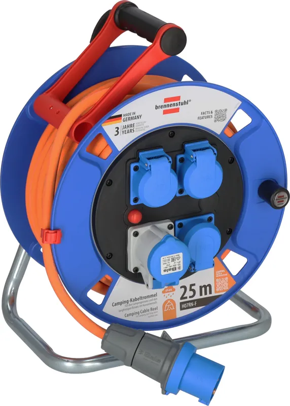 Brennenstuhl Garant CEE IP44 Camping Kabeltrommel 25 Meter Begrenztes Angebot