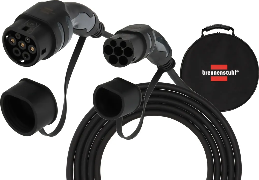Meistverkauft Brennenstuhl E-Mobility Typ 2 Ladekabel für Elektroauto Mode 3 22 kW dreiphasig
