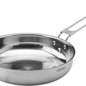 Primus CampFire Edelstahl Camping Bratpfanne mit Aluminiumkern und Klappgriff 2-teilig Direktkauf