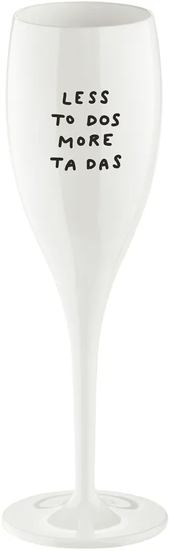 Abverkauf Koziol Cheers No. 1 Sektglas aus Thermoplastik 100 ml