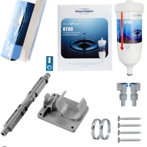 bluuwater KT08 Einbauset Wasserfilter 90 Grad Winkel oder gerade Direktkauf